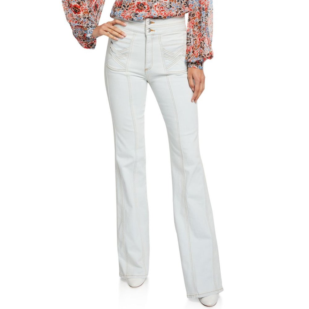 Veronica Beard Jeans Farrah 11" Wide Leg 30/10 NWT